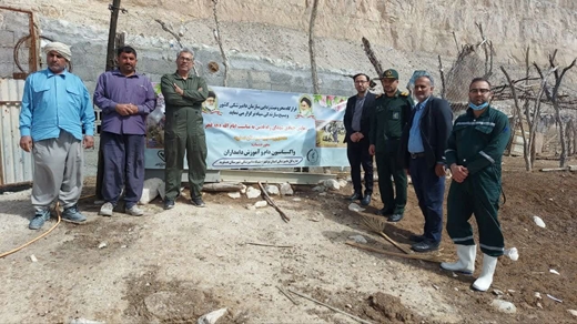 گزارش تصویری اردوی جهادی دامپزشکی شهدای راه قدس در عسلویه